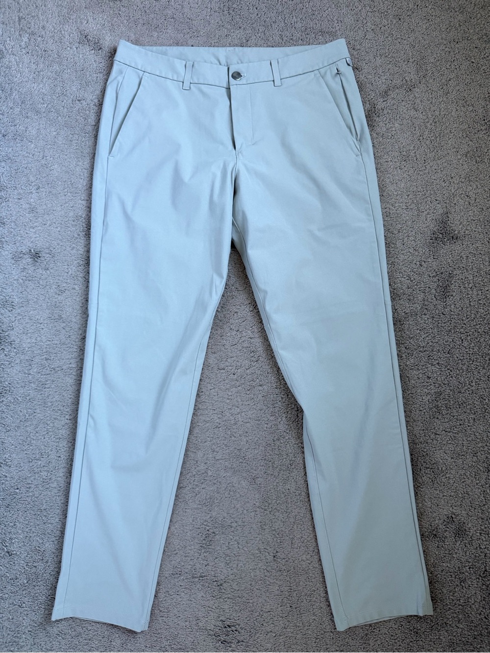 lululemon athletica Men's Light Gray Commission Pants